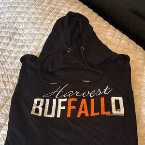Harvest Buffalo Black Hoodie